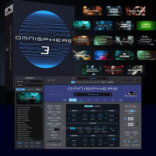大气合成器Spectrasonics Omnisphere v3.0.2c 80G