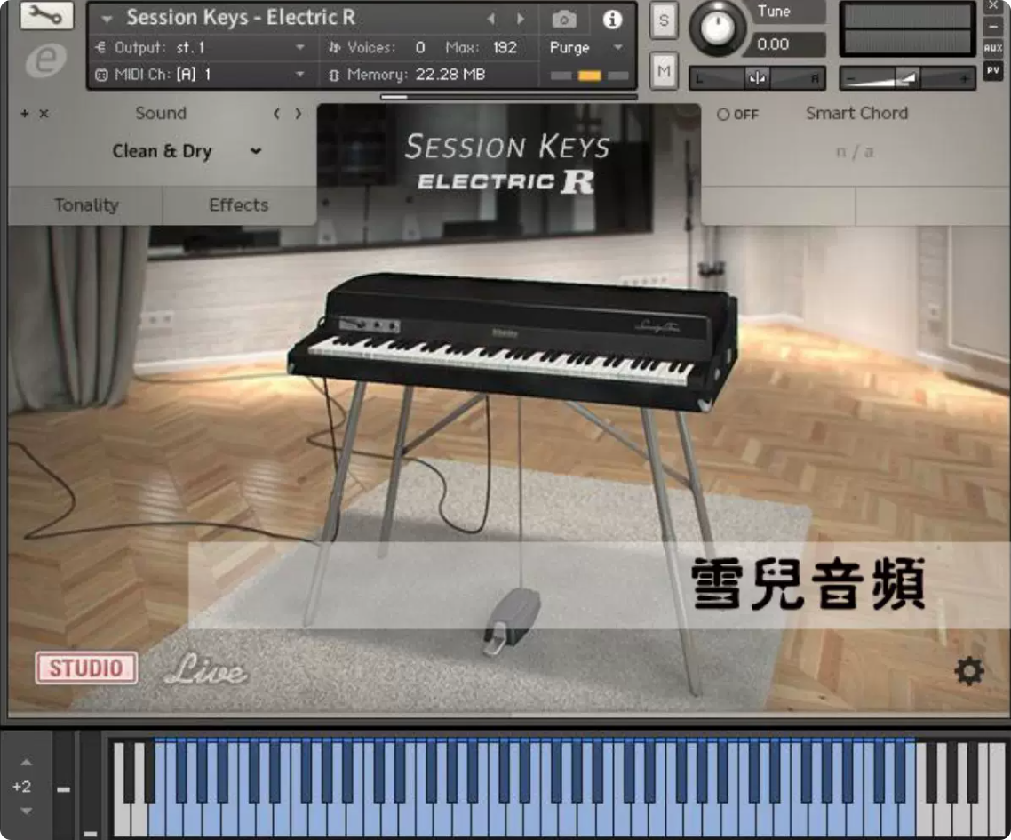电钢琴音源Session Keys Electric R