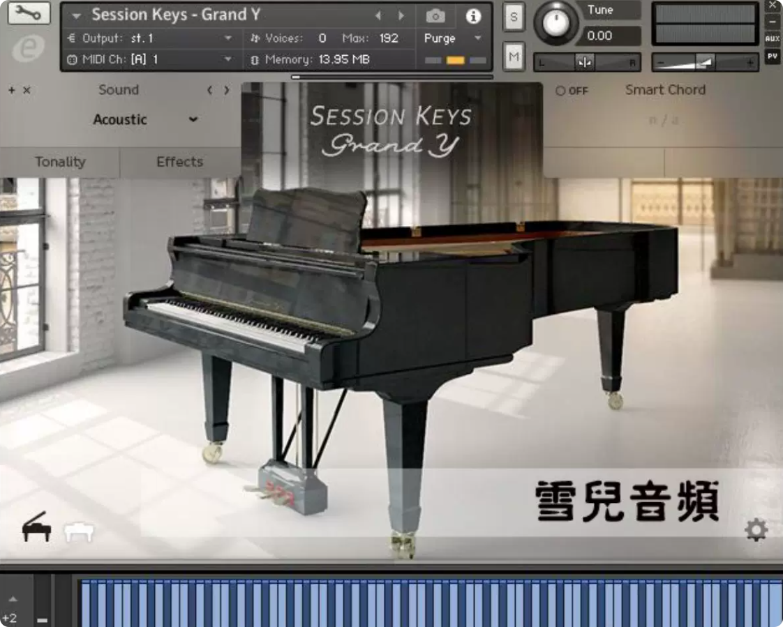 钢琴音源 Session keys Grand Y