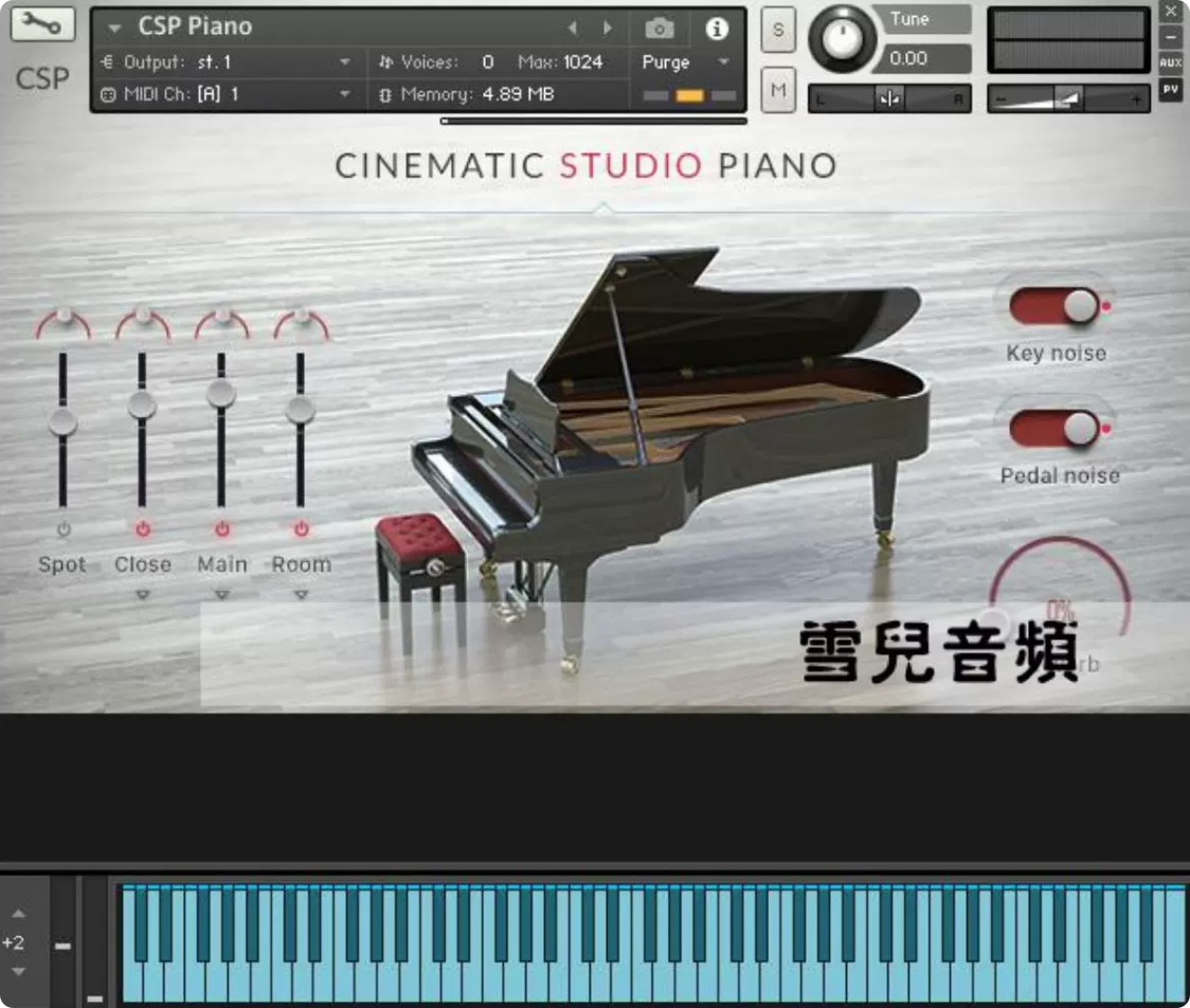 钢琴音源Cinematic Studio Piano