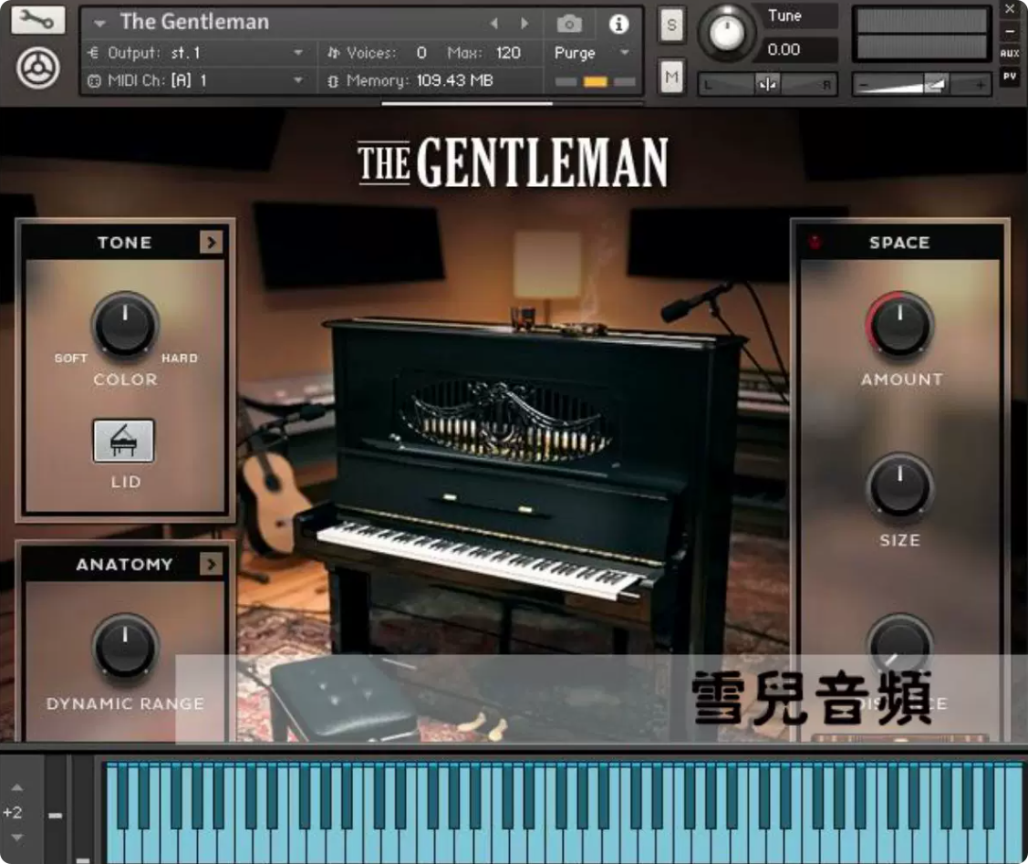钢琴音源The Gentleman