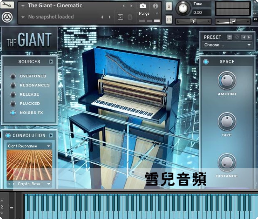 钢琴音源 The Giant - Cinematic
