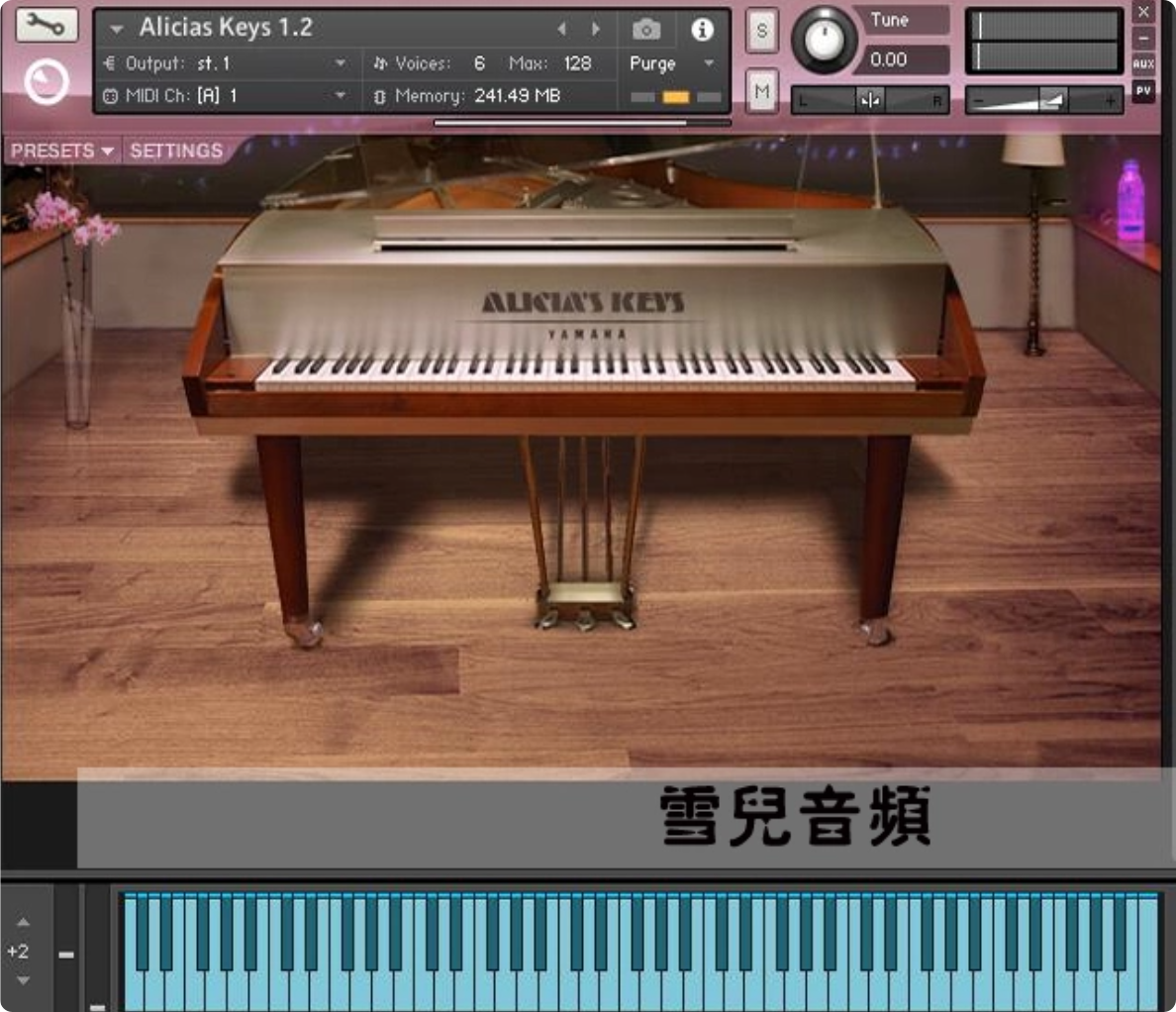 钢琴音源Alicias Keys 爱丽丝钢琴