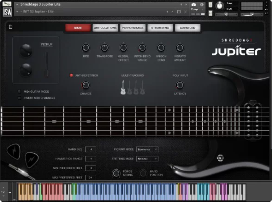 电吉他音源Shreddage3 Jupiter
