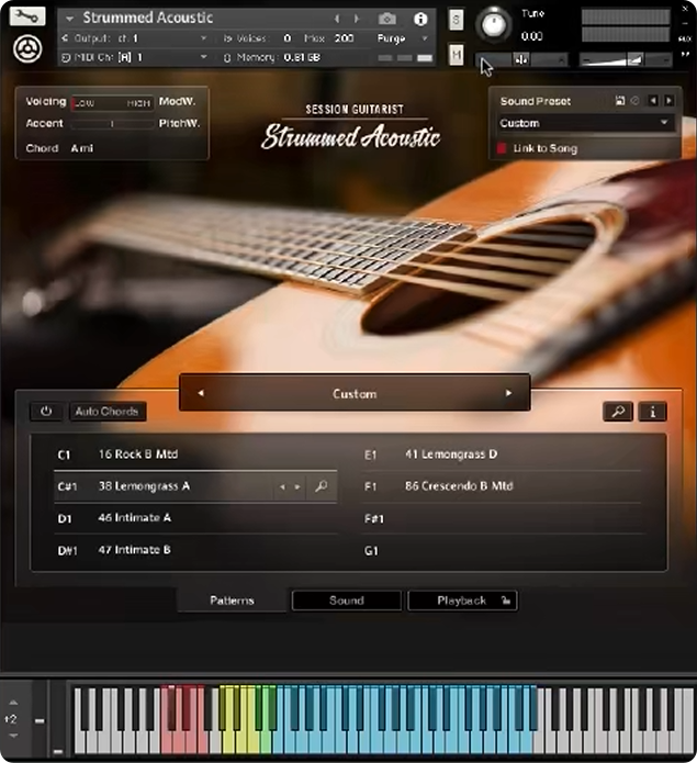 Loop节奏吉他音源Session Guitarist - Strummed Acoustic Library