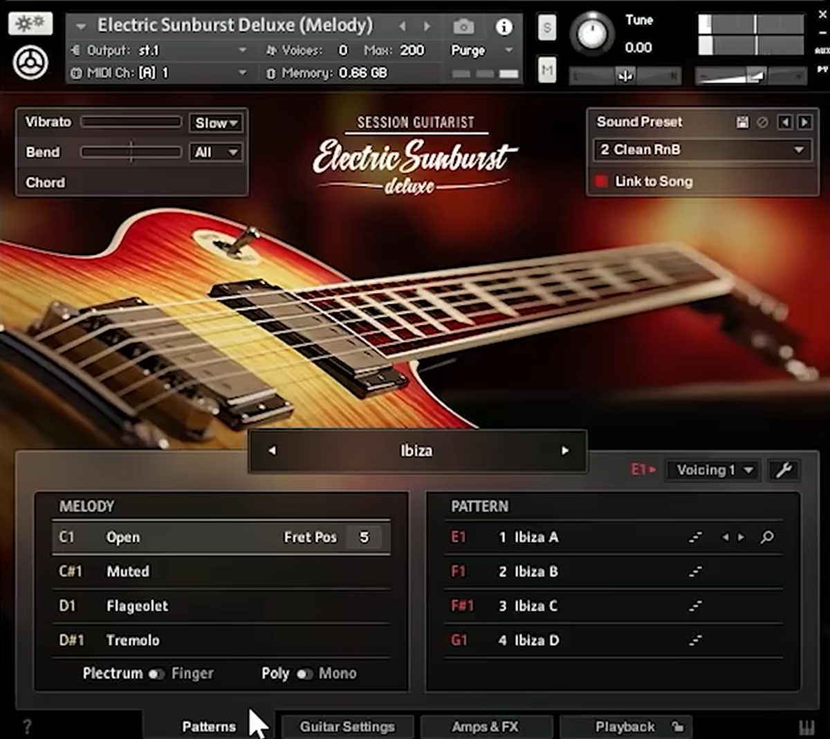Loop节奏电吉他音源Session Guitarist - Electric Sunburst Deluxe Library
