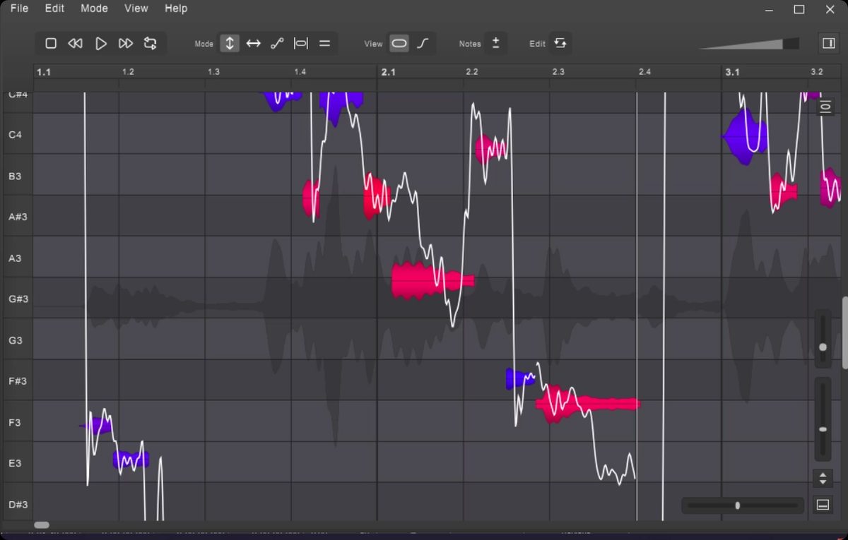 DoublePi Vovious 人声AI修音插件人声编辑音准修正工具支持PCMAC