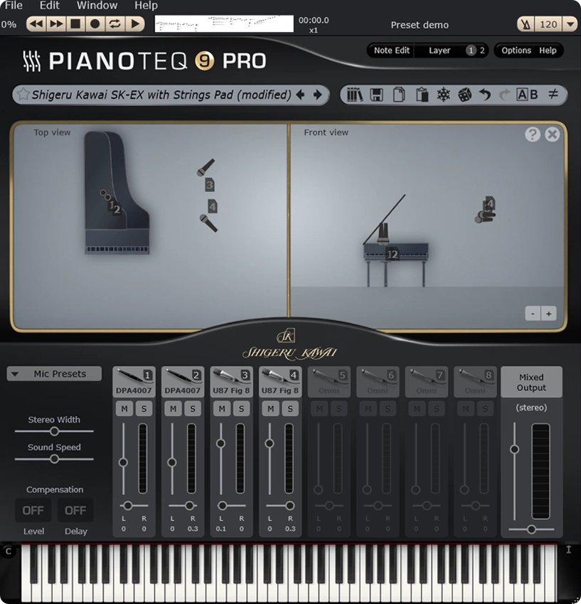 建模钢琴音源Piano TEQ 9 pro 练琴编曲midi键盘音色 独立vst插件 仅windows可用  小于1G