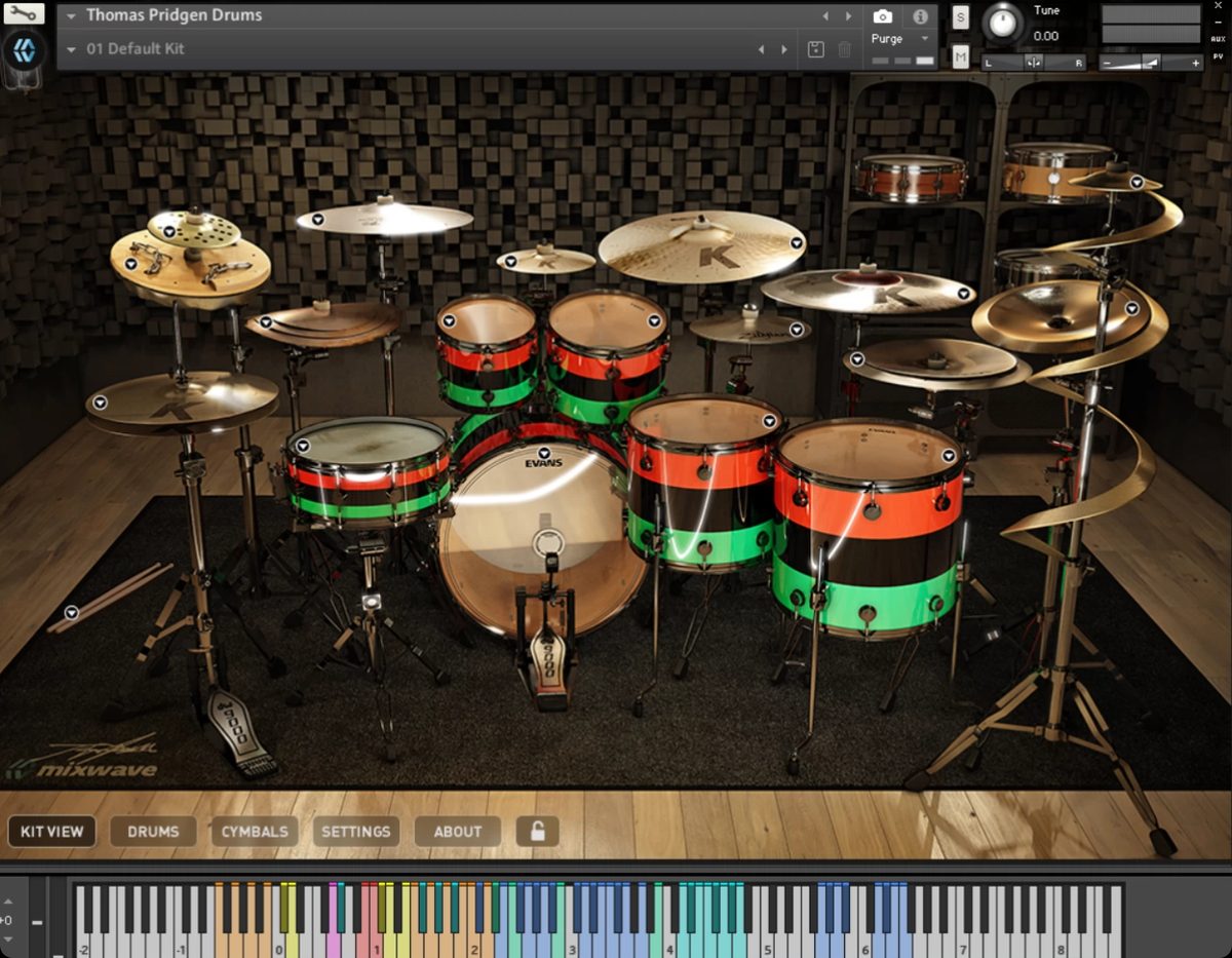 Mixwave鼓音源 Thomas Pridgen Drums