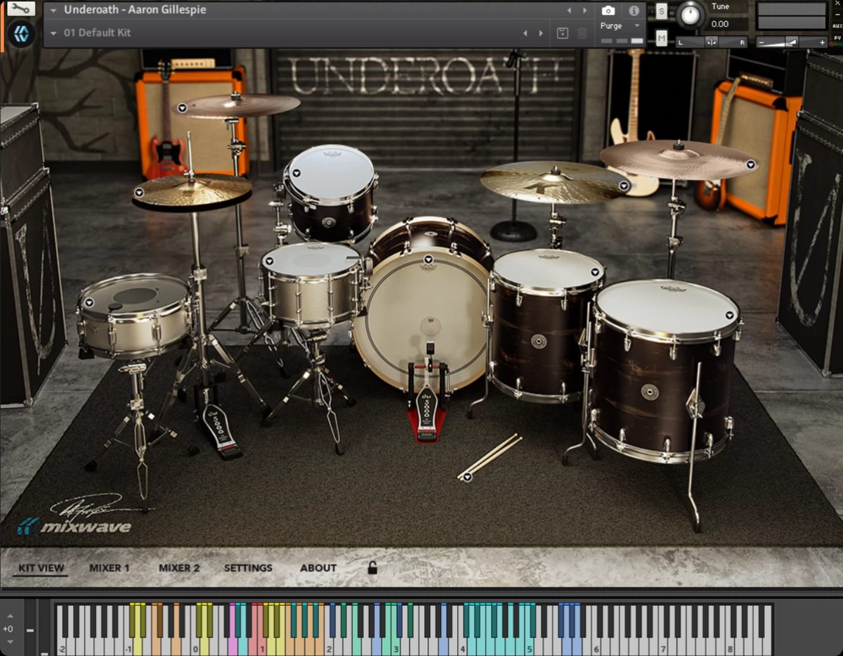 Mixwave鼓音源 Underoath- Aaron Gillespie