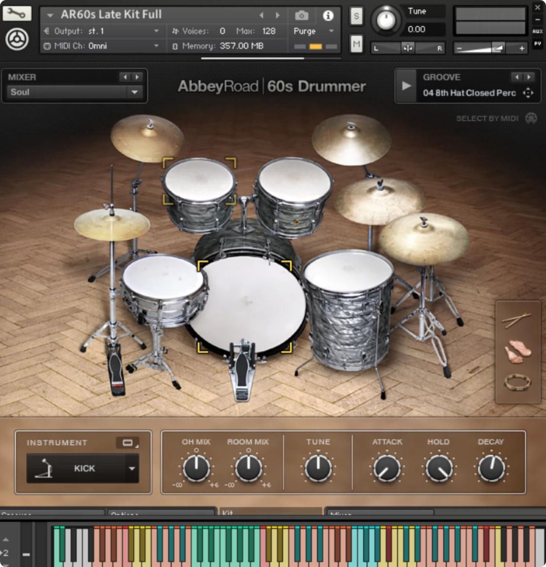 鼓音源AbbeyRoad  60S Drummer