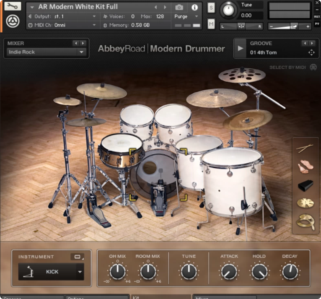 鼓音源AbbeyRoad Modern Drummer