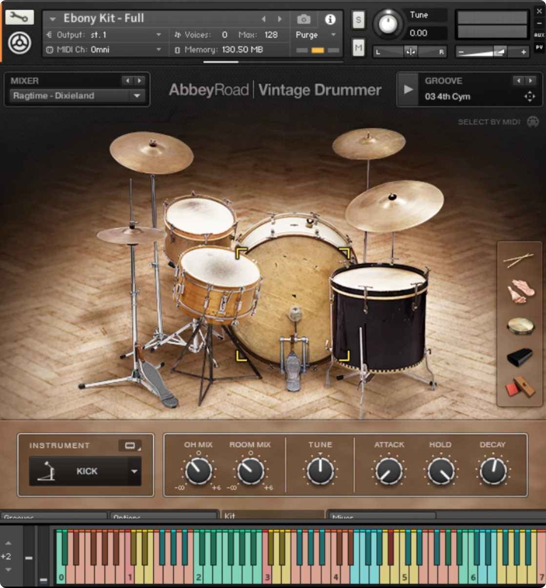 鼓音源AbbeyRoad  Vintage Drummer