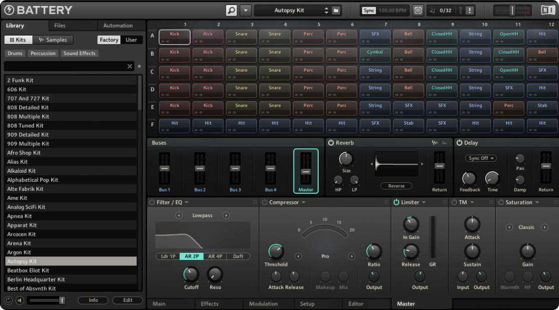 Battery4编曲电鼓音源 含80G预制拓展PC MAC