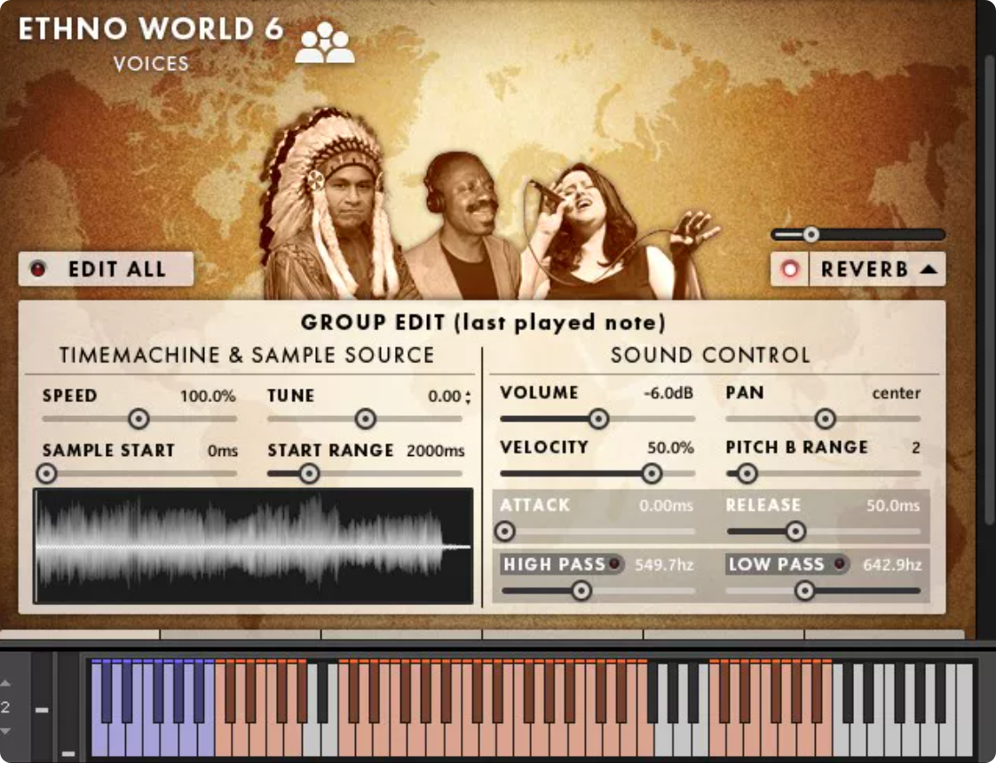 Ethno World 6 VOICES 世界民乐 人声包