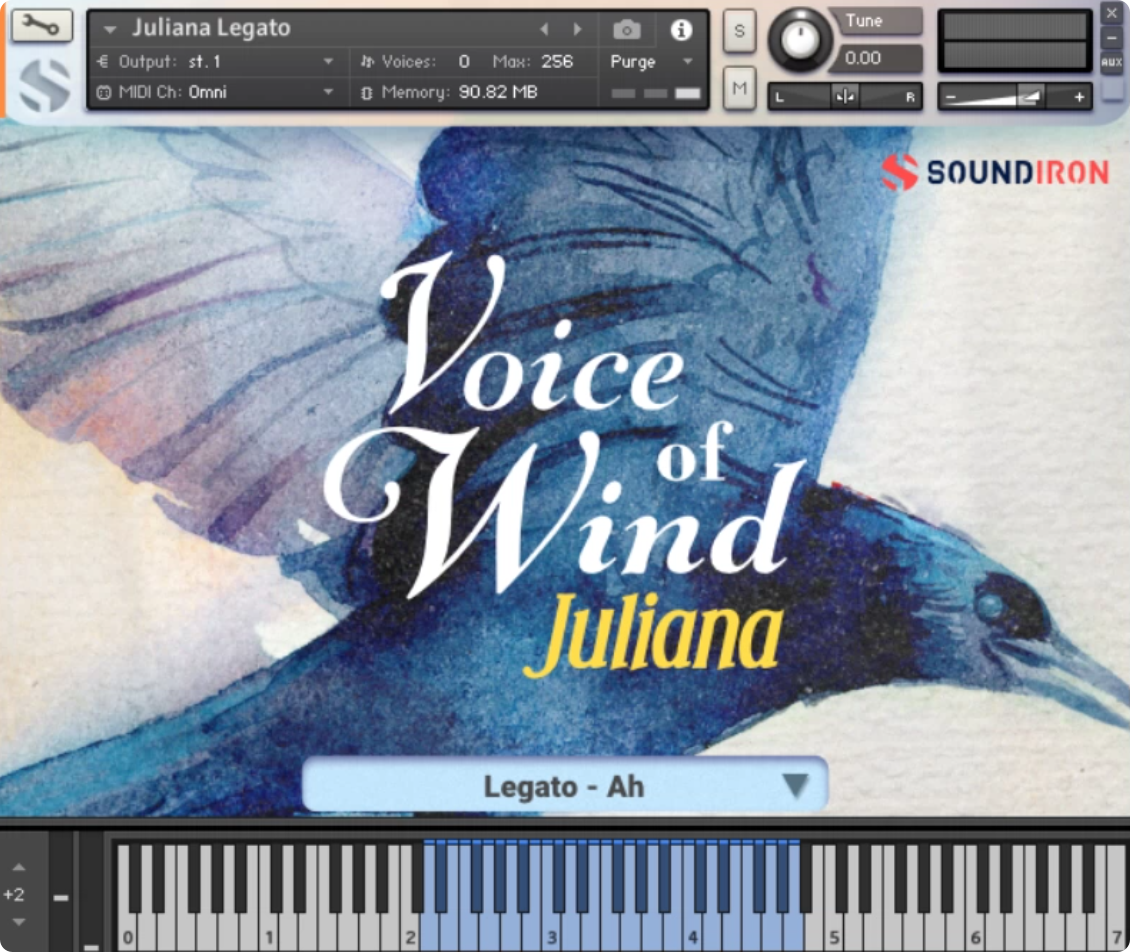 人声音源Soundiron Voice of Wind Juliana