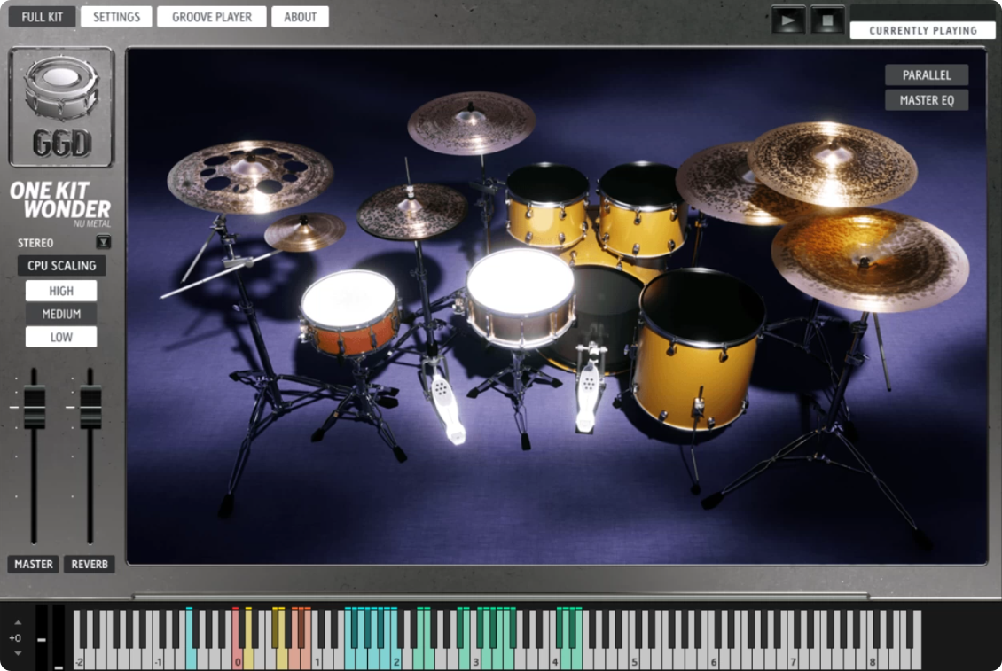 GetGood Drums One Kit Wonder Nu Metal (6.04GB)金属鼓组