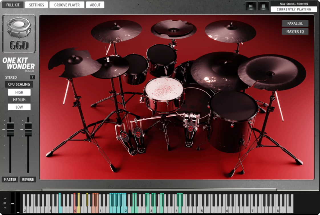  GetGood Drums One Kit Wonder Brutal 2.95G 末日重金属混音鼓音色 