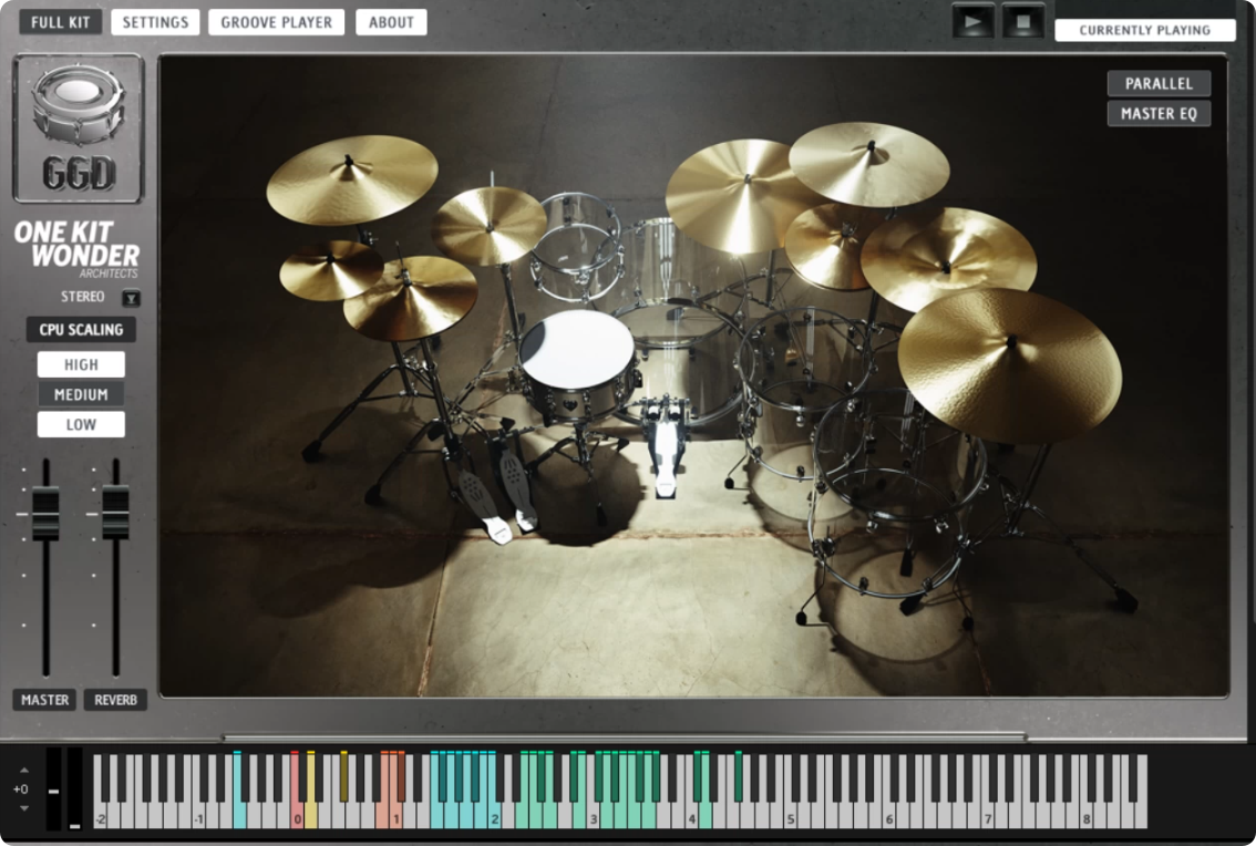 GetGood Drums One Kit Wonder Architects v1.0.0 4.83G 建筑师鼓音源