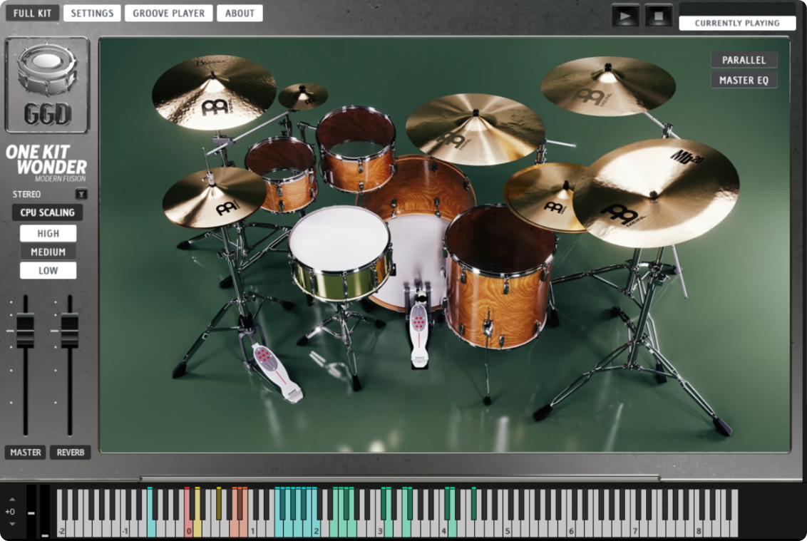 爵士鼓音源 – GetGood Drums One Kit Wonder Modern Fusion v1.0.0 KONTAKT
