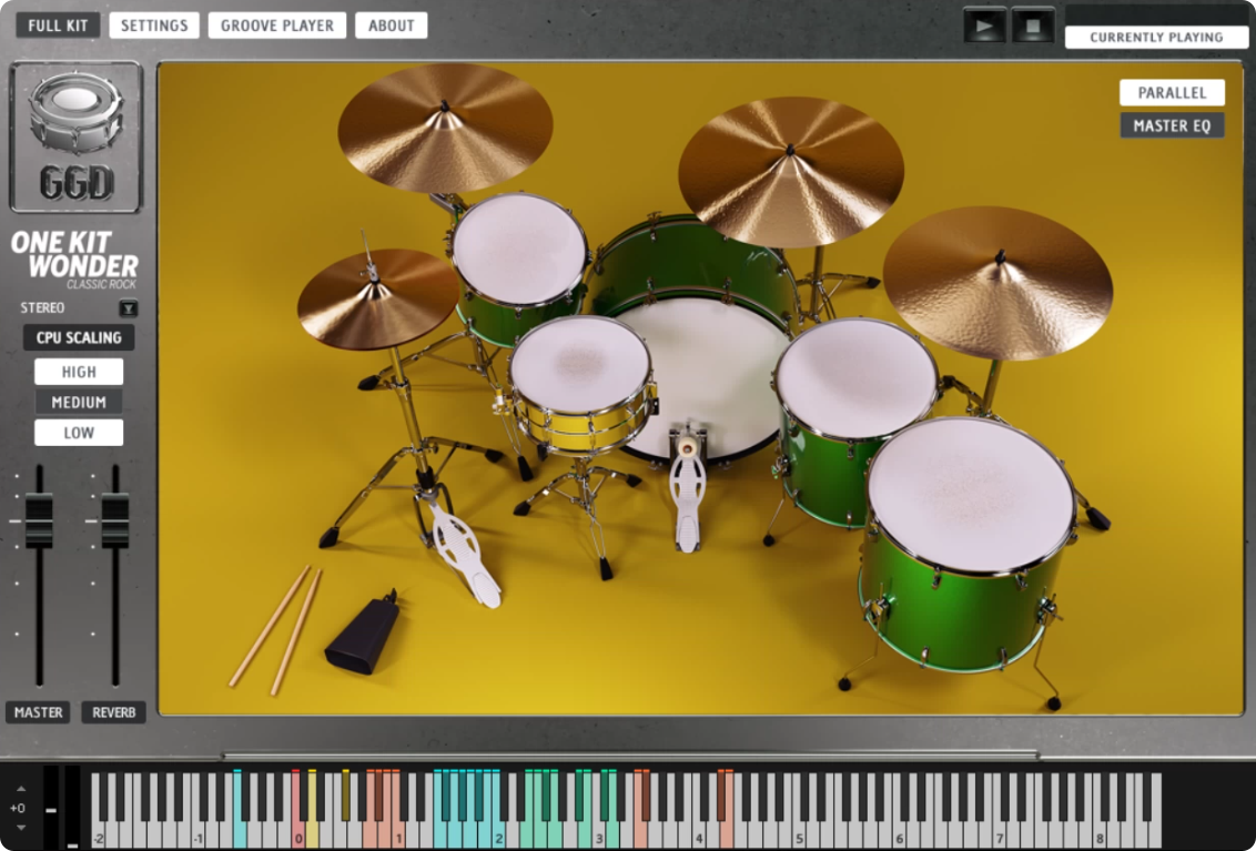 经典摇滚鼓 – Getgood Drums One Kit Wonder Classic Rock KONTAKT