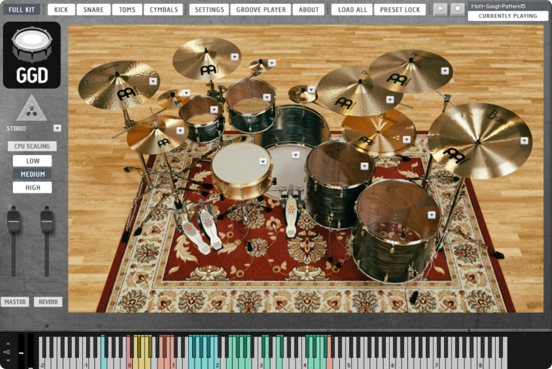 签名款鼓组 – GetGood Drums P IV Matt Halpern Signature Pack v1.0.0 KONTAKT