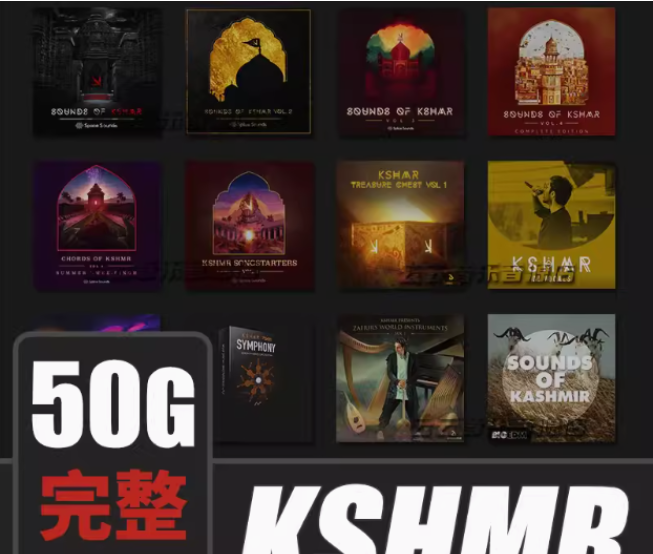 [更新：37套K神采样音色全套合集]KSHMR电音EDM旋律鼓组预设音色编曲素材完整版（50GB+）