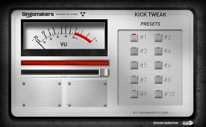 底鼓效果器 – Singomakers Kick Tweak Kick Drum Enhancer v1.3.0 MAC