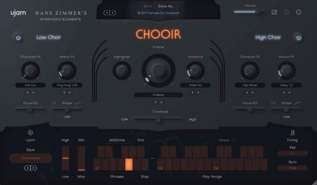 [史诗级好莱坞合唱团乐器插件] UJAM Symphonic Elements CHOOIR v1.3.0-R2R [MAC]