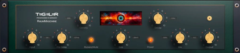 混响效果器 – TEGELER Audio Manufaktur RaumMaschine WIN+MAC