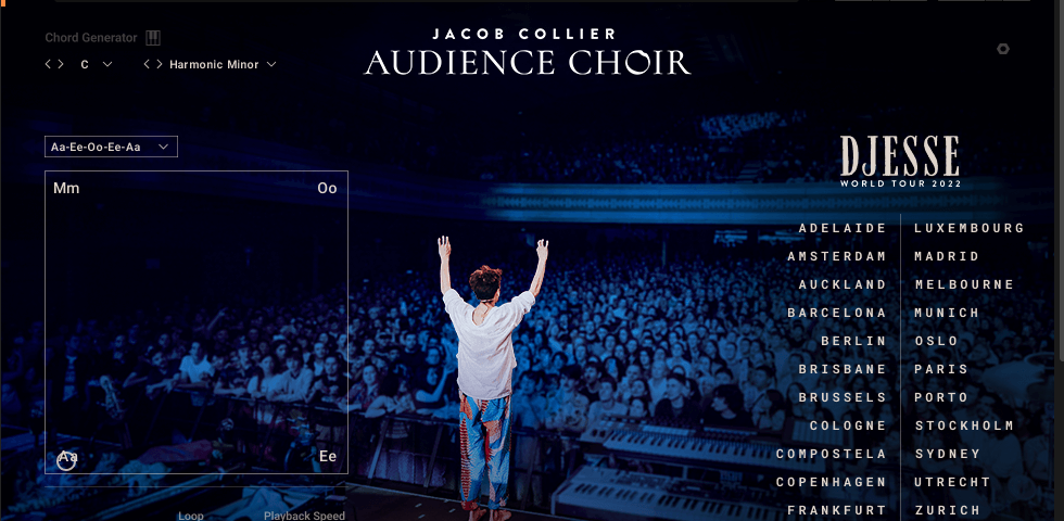 【Jacob Collier Audience Choir观众合唱团】古希腊掌管和声的神的音源