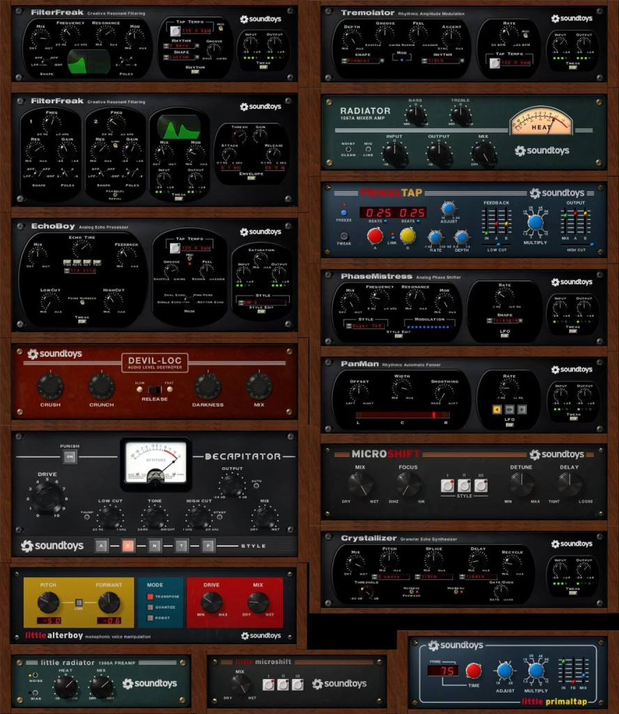 SoundToys 5.0.1特殊音效插件包含EchoBoys效果器