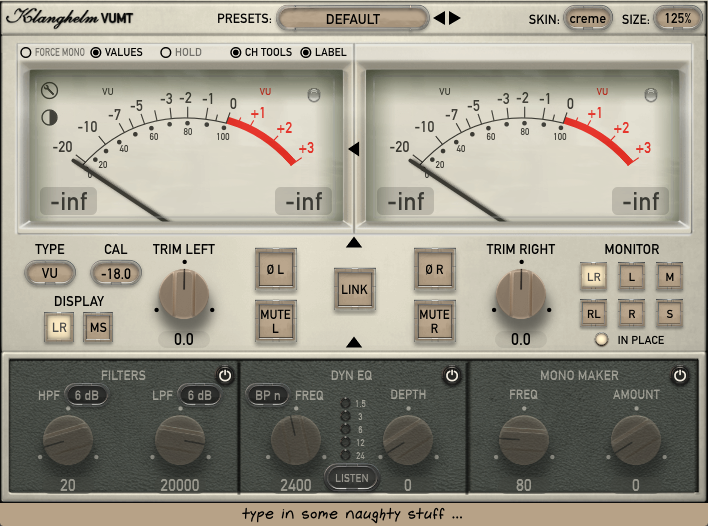 [音频计量插件]Klanghelm VUMT Deluxe v2.6.0/v2.5.2 [WiN, MacOSX]（29.78MB+74.04MB）