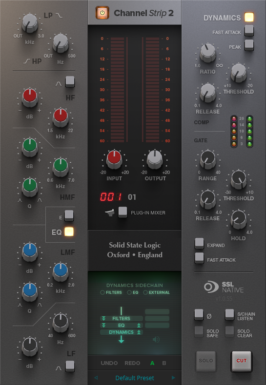 通道条 – Solid State Logic Native Channel Strip 2 v1.0.55 WiN
