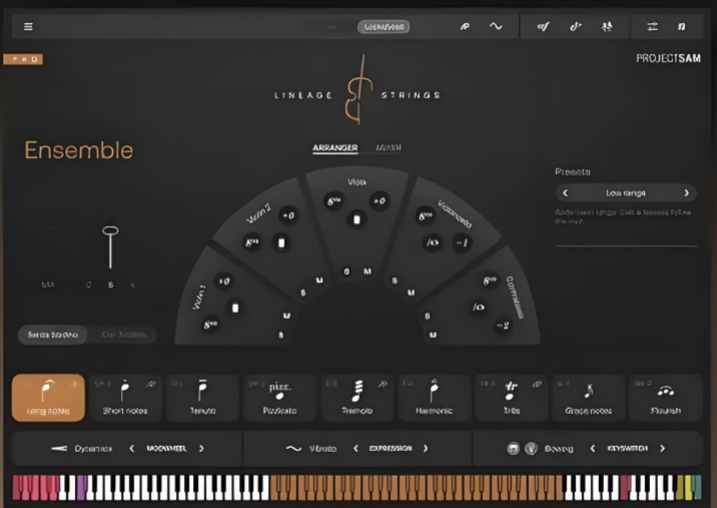 [世界一流的弦乐音源] ProjectSAM Lineage Strings v1.0.1 [KONTAKT]（70.69GB）