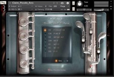 长笛 8Dio Claire Flute Virtuoso kontakt 4.89G