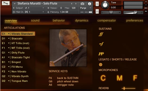 独奏长笛 – Fluffy Audio Stefania Maratti Solo Flute KONTAKT