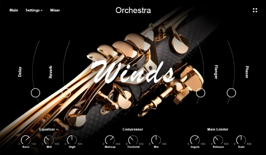 木管独奏音源 – Muze Woodwinds Solo KONTAKT