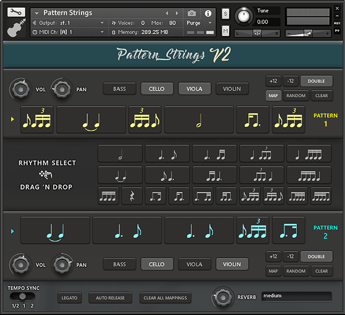 动态节奏弦乐 – Ben Osterhouse Pattern Strings v2.2 KONTAKT