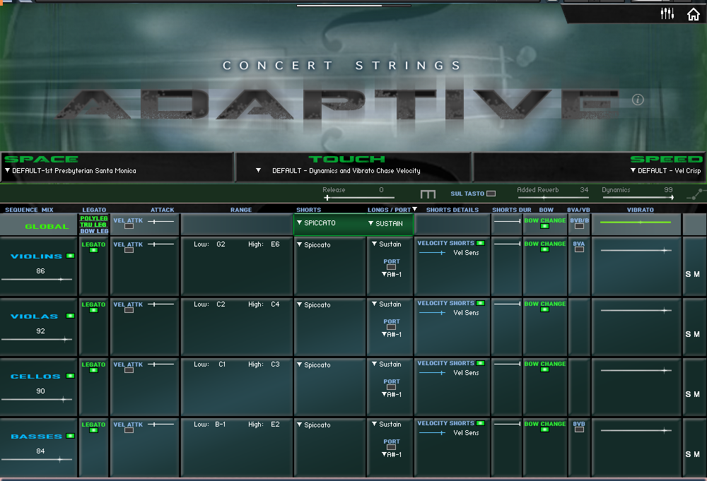 交响弦乐库 Kirk Hunter Studios Concert Strings Adaptive KONTAKT