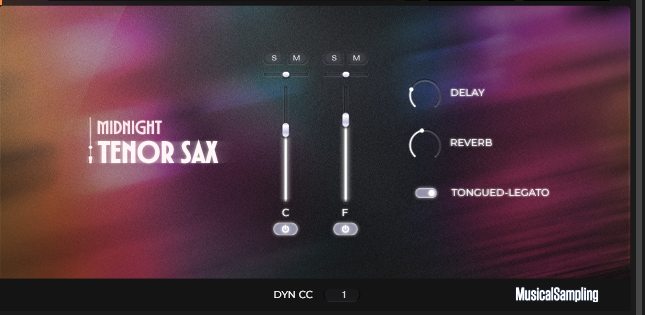 [连奏次中音萨克斯音色库] Musical Sampling Midnight: Tenor Sax [KONTAKT]（1.99GB）
