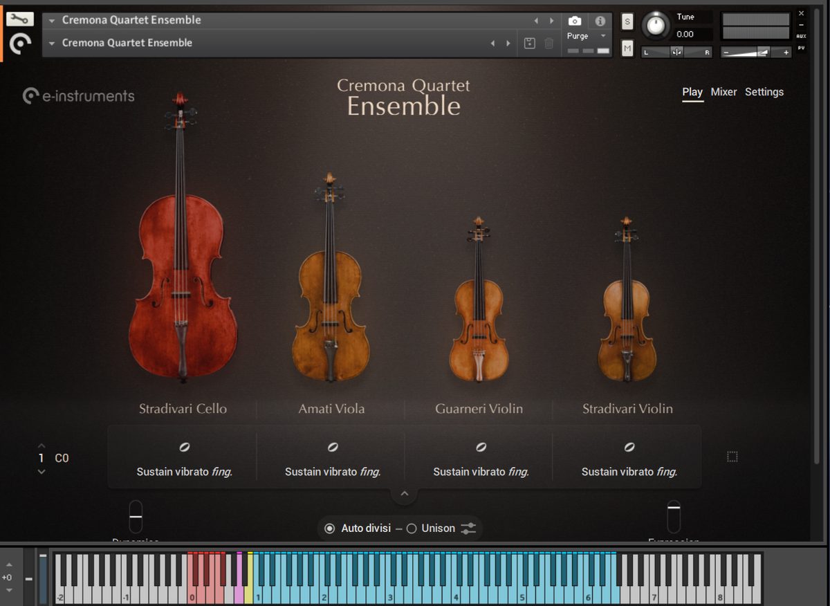 克雷莫纳四重奏音源Native Instruments Cremona Quartet Ensemble v1.0.0 [KONTAKT]（18GB）