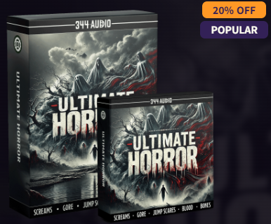 恐怖电影和游戏音效 344 Audio Ultimate Horror Mini Library WAV