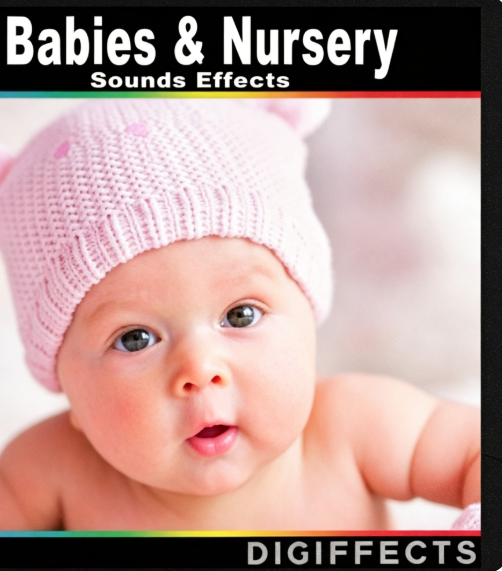 育婴室与婴儿日常生活环境声 Digiffects Sound Effects Library Babies and Nursery Sound Effects FLAC
