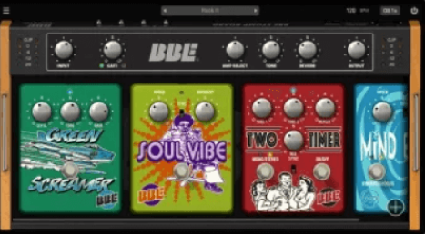 [前置放大器-吉他效果器套装]BBE Sound Stomp Board 1.7.1 HCiSO [MacOSX]（242.36MB）