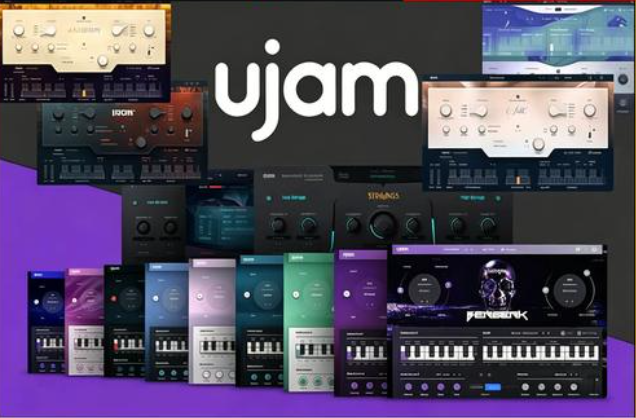 ujam虚拟乐器全家桶虚拟吉他/贝斯/鼓/管弦乐/合成器/钢琴/效果器 win
