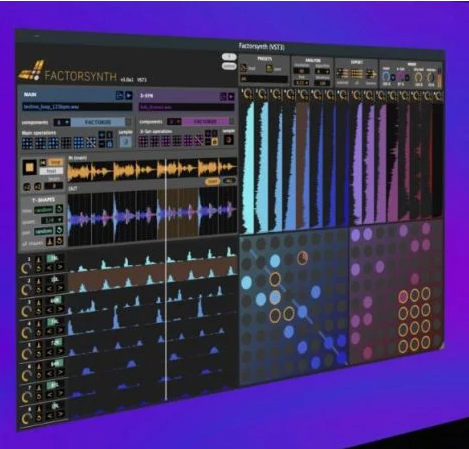 声音解构的独特工具 – Anemond Factorsynth v3.1 WIN