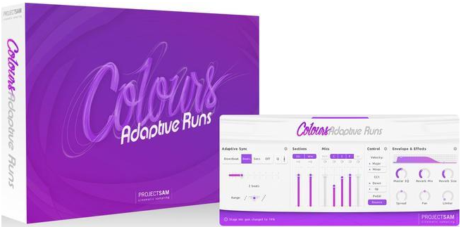 自动节奏管弦乐 – ProjectSAM Colours: Adaptive Runs v1.0.1 KONTAKT