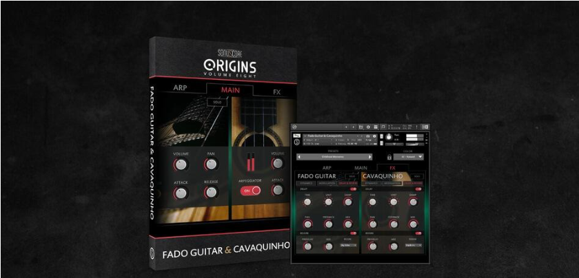 吉他音源 – Sonuscore Origins vol. 8: Fado Guitar & Cavaquinho KONTAKT