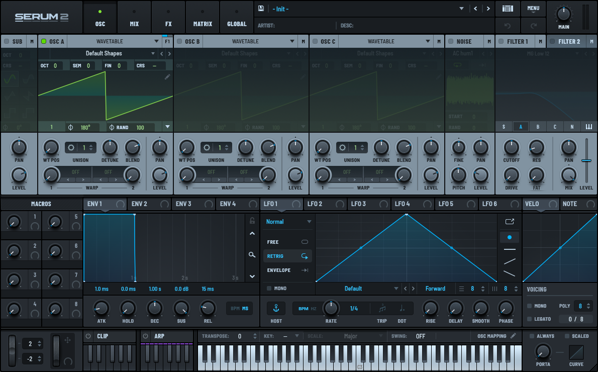 [更新：血清合成器2完整版] Xfer Records Serum v2.1.5-V.R [MacOSX]